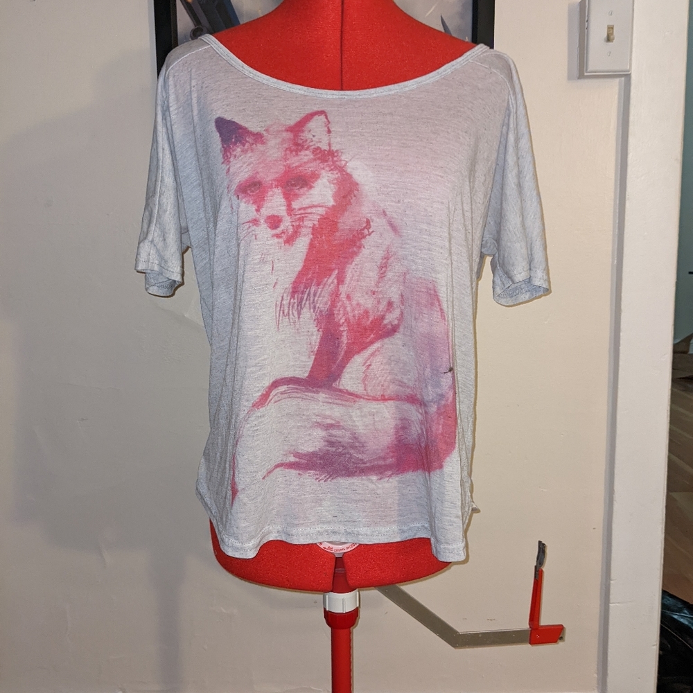 XL Arizona Jean Co Fox Oversized T Shirt - Picture 1 of 3
